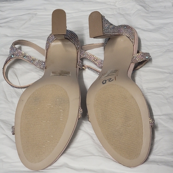 Madden Girl Disco Rhinestone Sandals - Picture 4 of 7